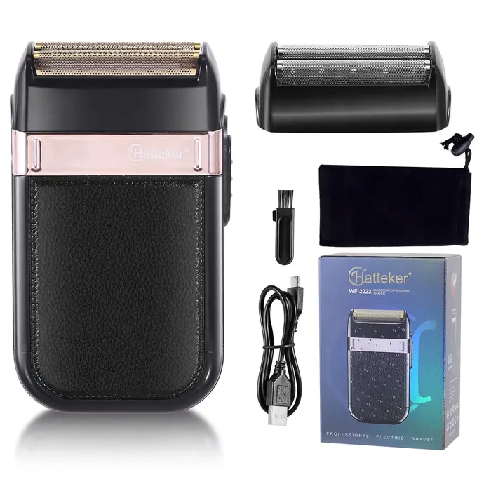 2025 nouveaux rasoirs à barbe pour hommes rasoir électrique sans fil USB Rechargeable Triple lames