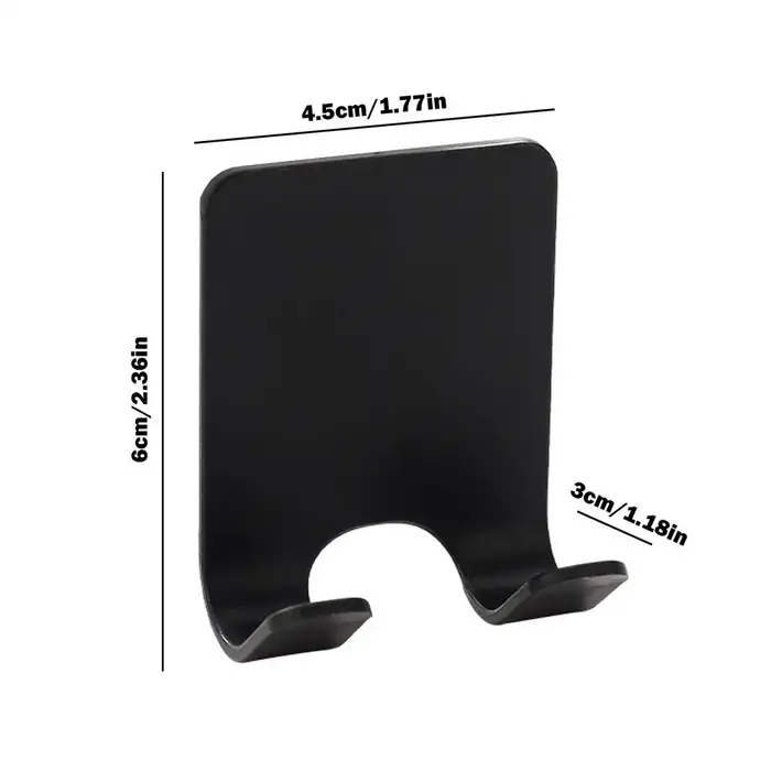 Support de rasoir adhésif mural salle de bain pour douche crochet support de rasoir support de croch