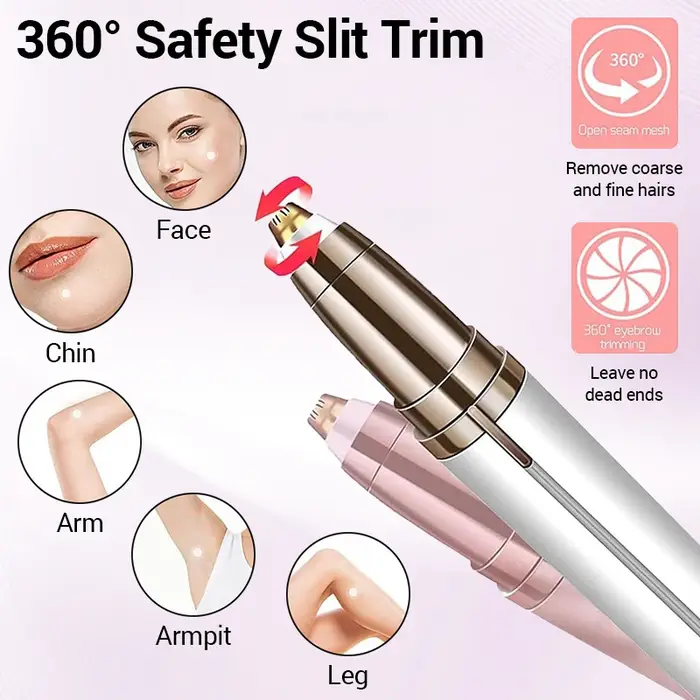 Rasoir de sourcils électrique sécurité épilation
