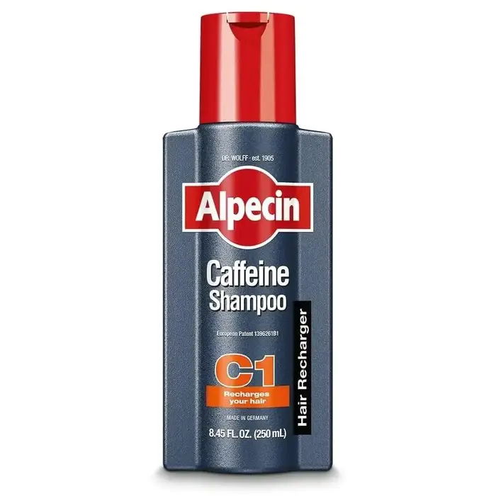 Shampoo pour hommes aux plantes naturelles et caféine, anti-chute de cheveux, anti-pelliculaire, apa