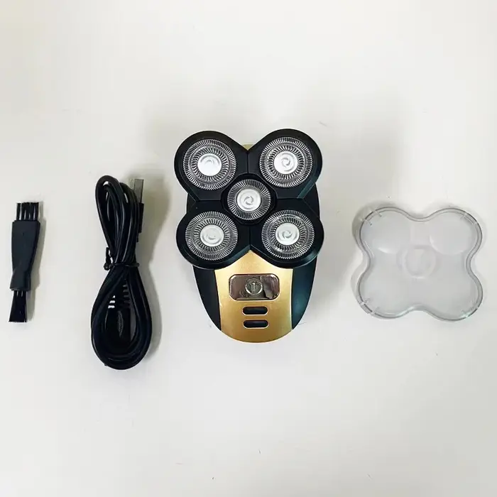 Nouveau modèle rasoir rotatif tondeuse à barbe tondeuse à cheveux visage 5 tête rasoir électrique ra