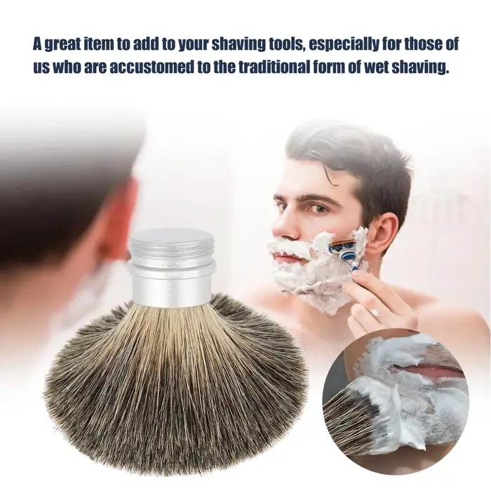 Brosse à barbe portable