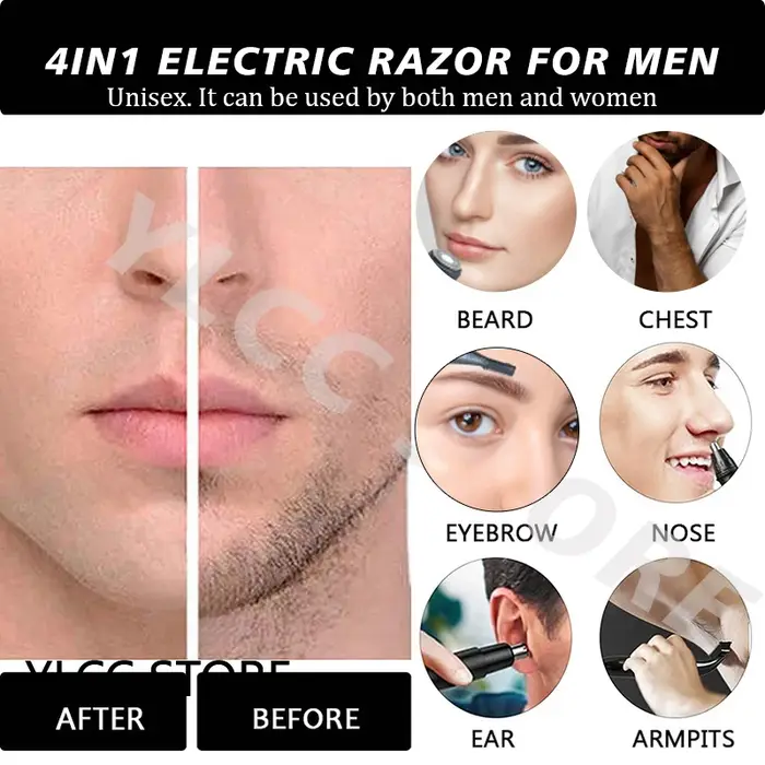 Zone intime coupe de cheveux rasoir de précision hommes ligne de Bikini boules