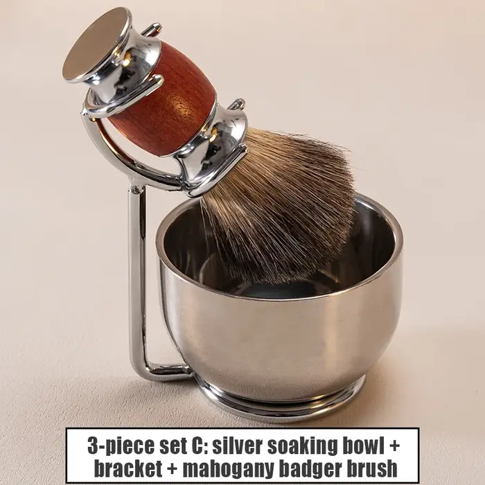 Ensemble de brosses à barbe