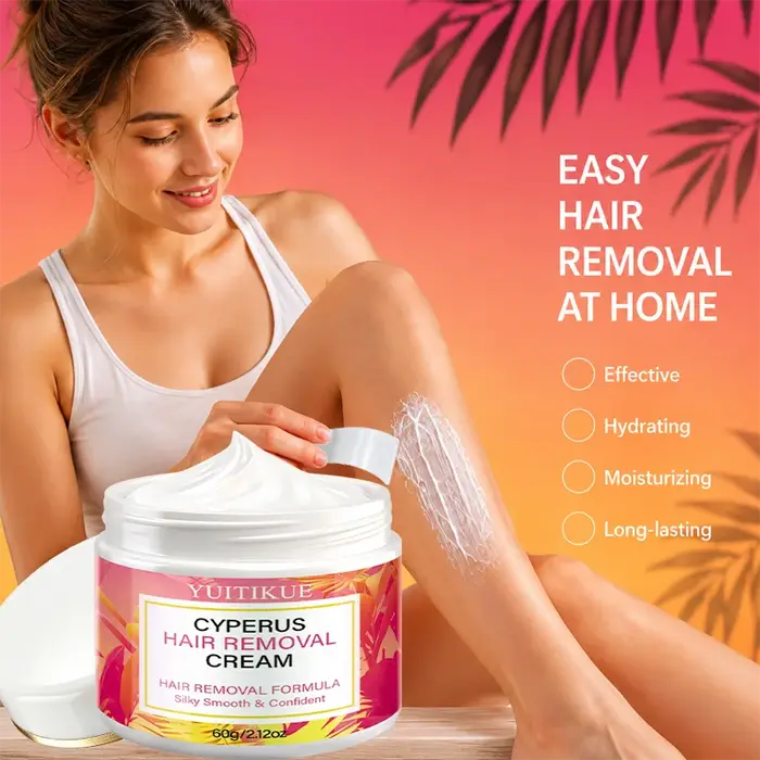 Crème dépilatoire naturelle au Cyperus 60g