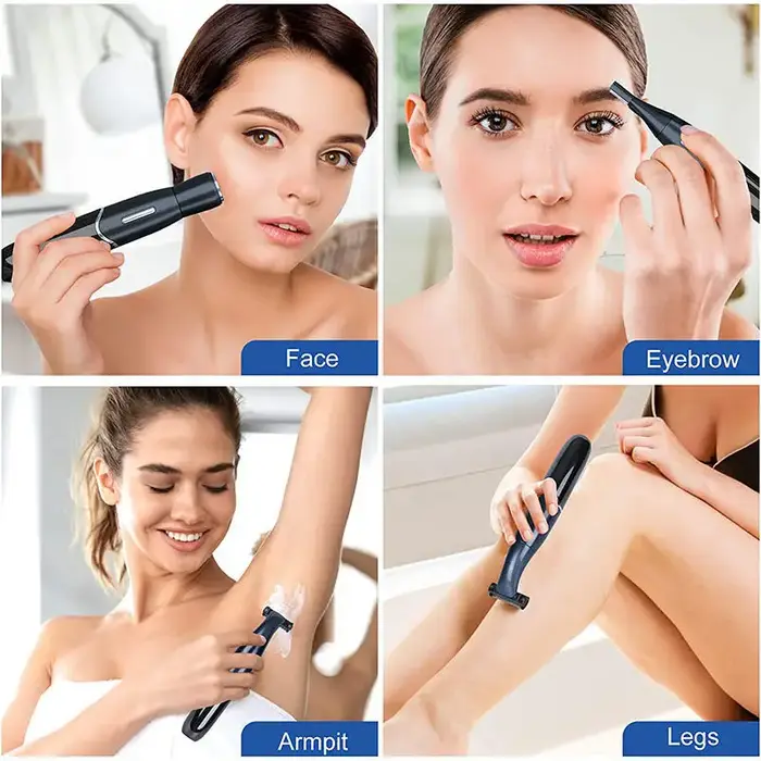 Zone intime coupe de cheveux rasoir de précision hommes ligne de Bikini boules