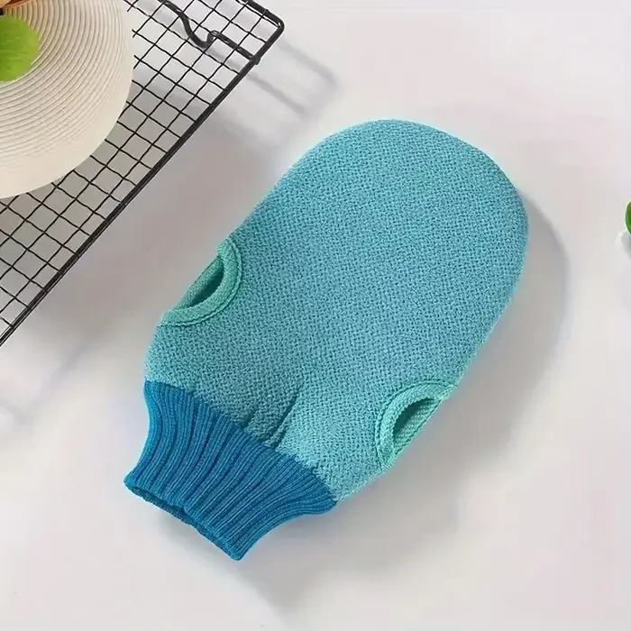 Gant exfoliant (1 pièce) - Gant exfoliant pour peaux mortes, gants exfoliants pour la douche, le spa, le massage, le gommage corporel, accessoire de bain
