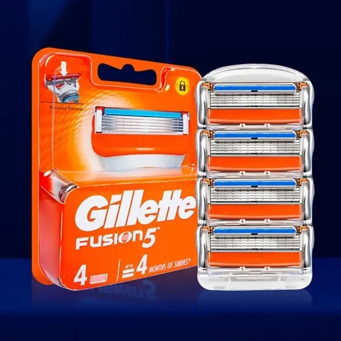 Gillette Fusion 5 lames de rasoir lames de rechange pour rasoirs humides pour hommes
