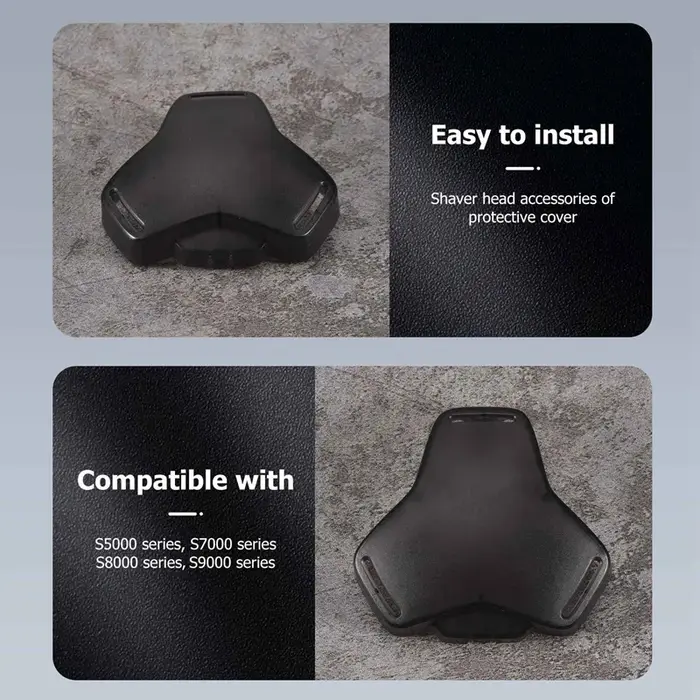 Couvercle de capuchon de protection de tête de rechange pour rasoir Philips