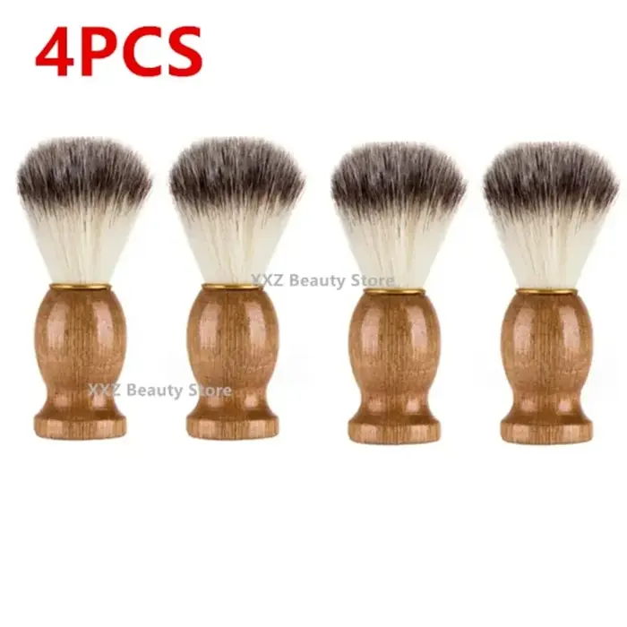 Brosse à cheveux de blaireau naturel pour hommes
