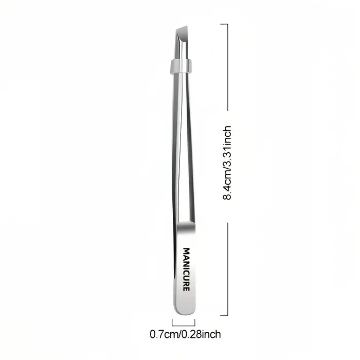 Pince à épiler en acier inoxydable