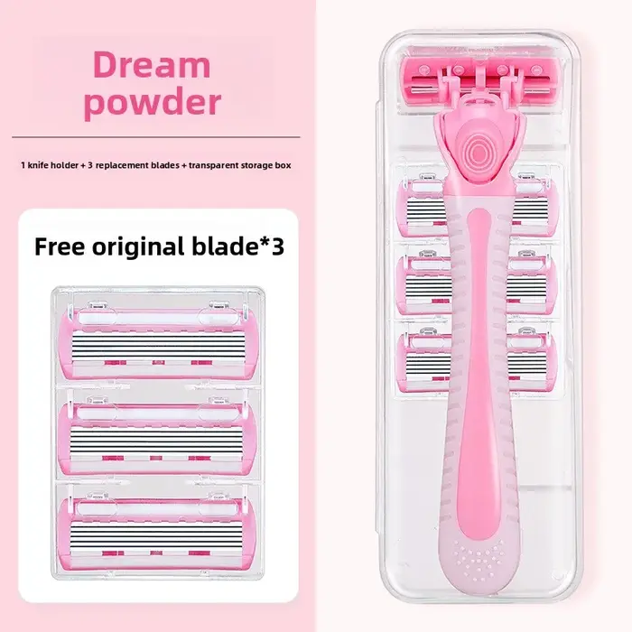 Couteau de rasage pour femmes, pour les poils des jambes, des aisselles, des zones intimes, appareil