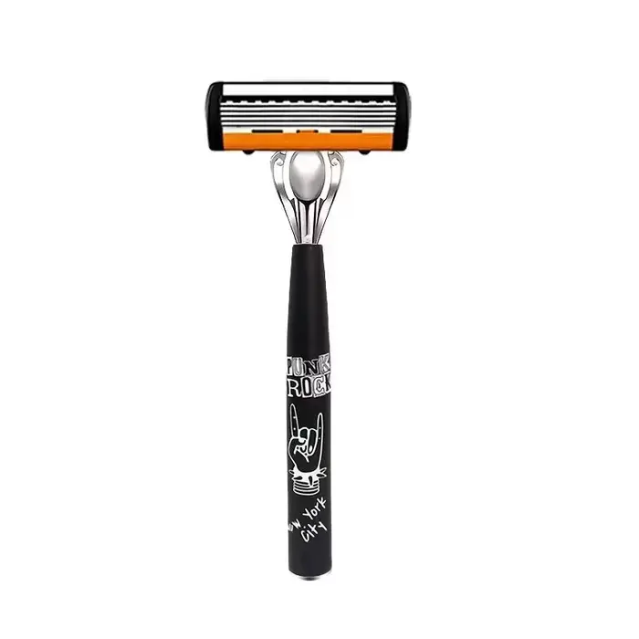 Razor Classic Rasoir de sécurité à 6 lames pour le rasage des hommes et l'épilation des femmes, lame