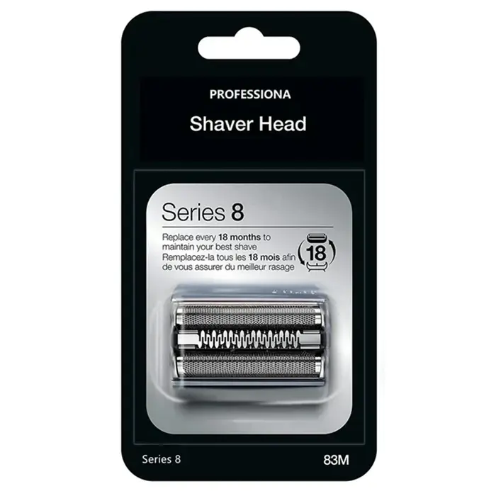 Tête de rechange 83M compatible avec le rasoir électrique Braun série 8 S8 8320S,8325S,8330S,8340S,8