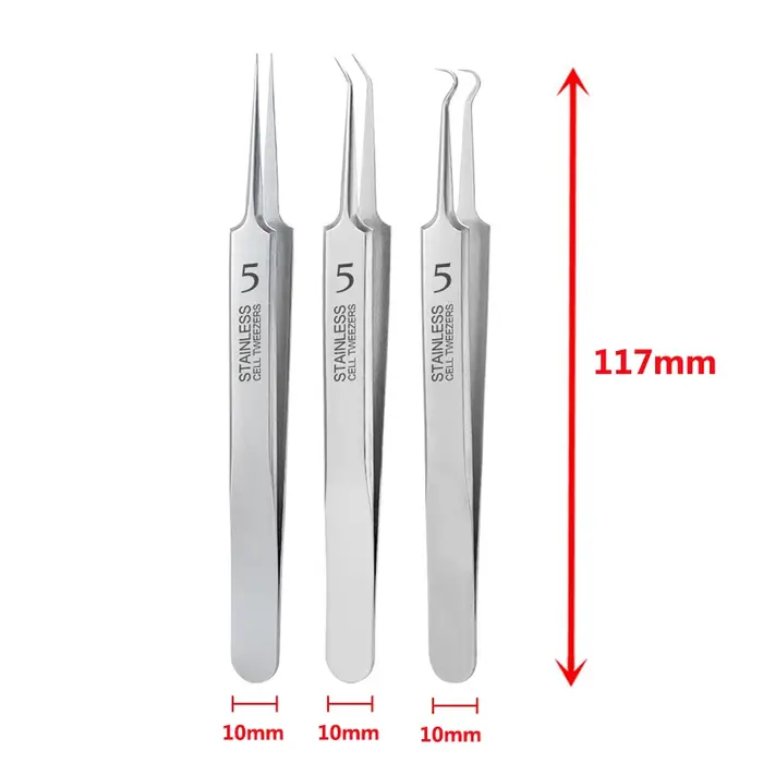 Allemand Ultra-fin N° Pincettes à Clip pour points noirs