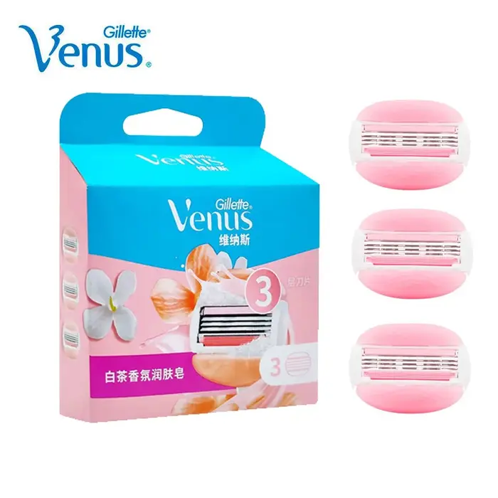 Lames de rasoir de rechange Gillette Venus Spa Breeze pour l'épilation féminine, rasoir manuel Vns, 