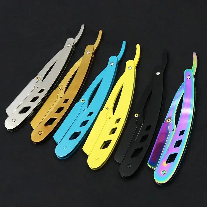 Couteau de rasage pliable pour hommes