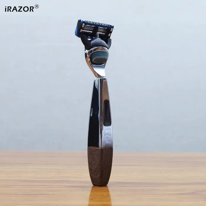 IRAZOR rasoir pour hommes à 5 lames pour le rasage carré robuste manuel