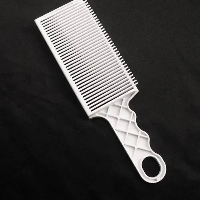Peigne de coupe de cheveux à dessus plat pour hommes