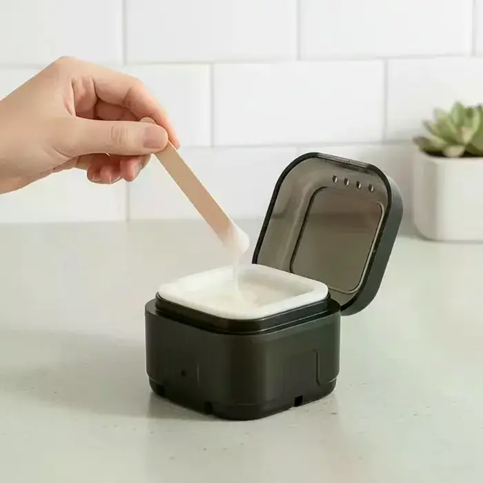 Mini chauffe-cire avec bol en silicone