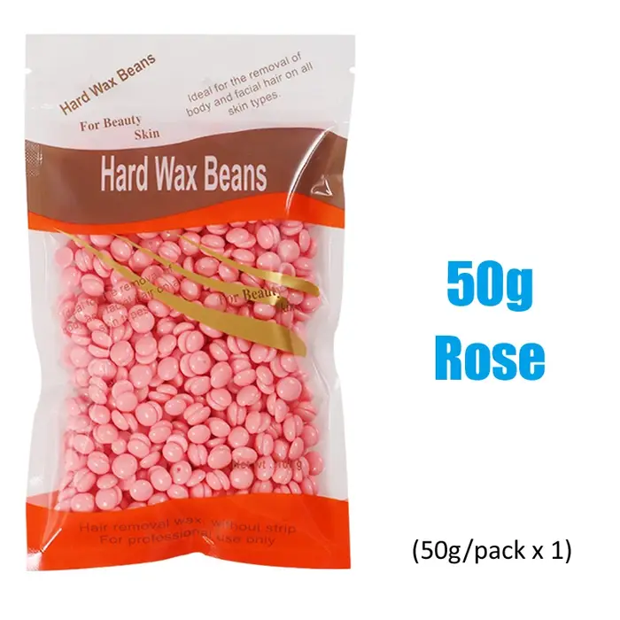 50g brésilien dur cire cire haricots rapide Machine à épiler Film chaud indolore pour l'épilation de