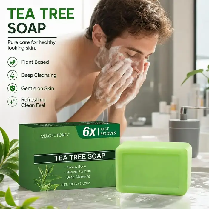 Savon exfoliant doux