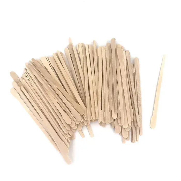 Bâton d'épilation en bois de poulet