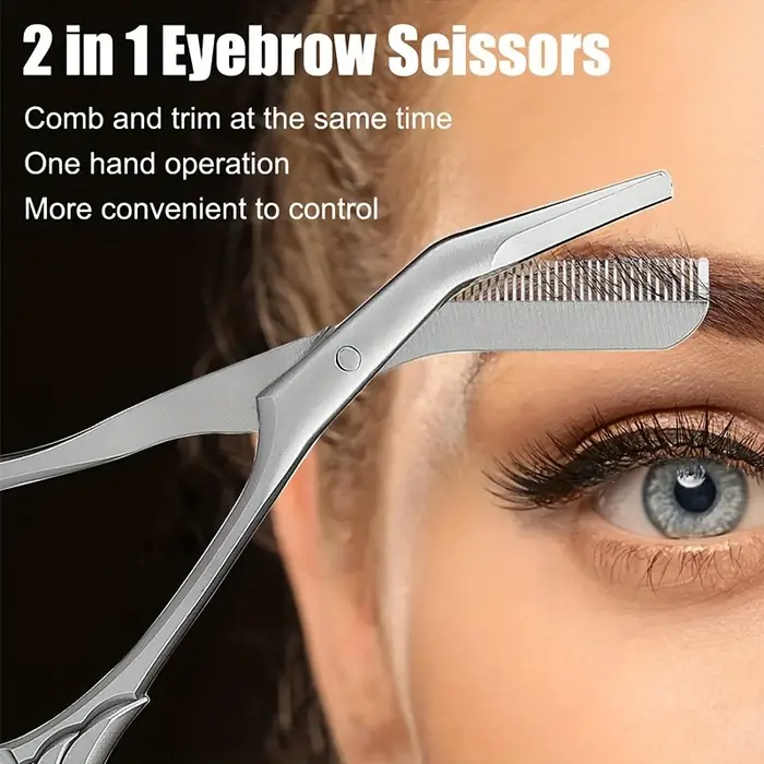 Ciseaux à sourcils pour hommes et femmes