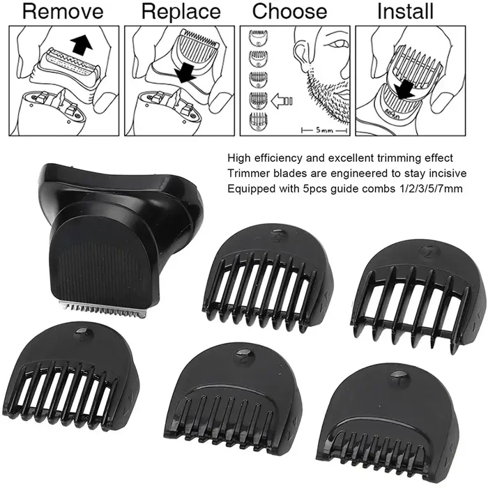 Tête de rasoir de rechange pour tondeuse à barbe Braun série 3
