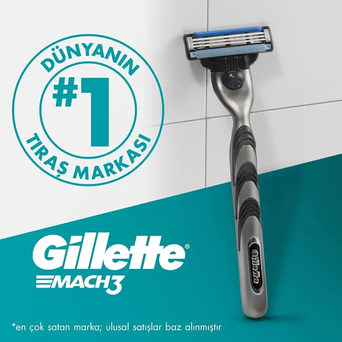 Rasoir Gillette Mach3, ensemble de rasoirs pour hommes