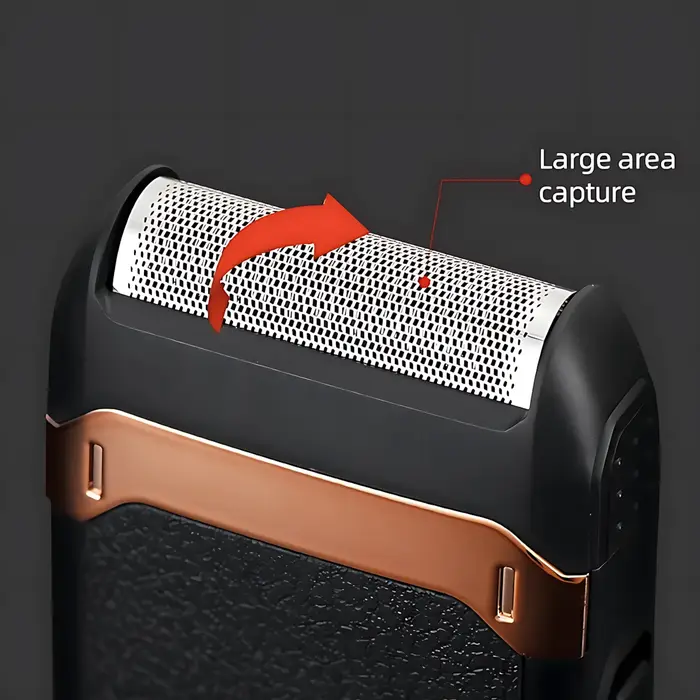 Rasoir à barbe tondeuse à favoris électrique pour homme avec coupe-ongles batterie au Lithium Rechargeable