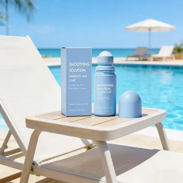 Sérum après épilation roll-on, traitement des poils incarnés, apaisant pour la peau, réduit les roug