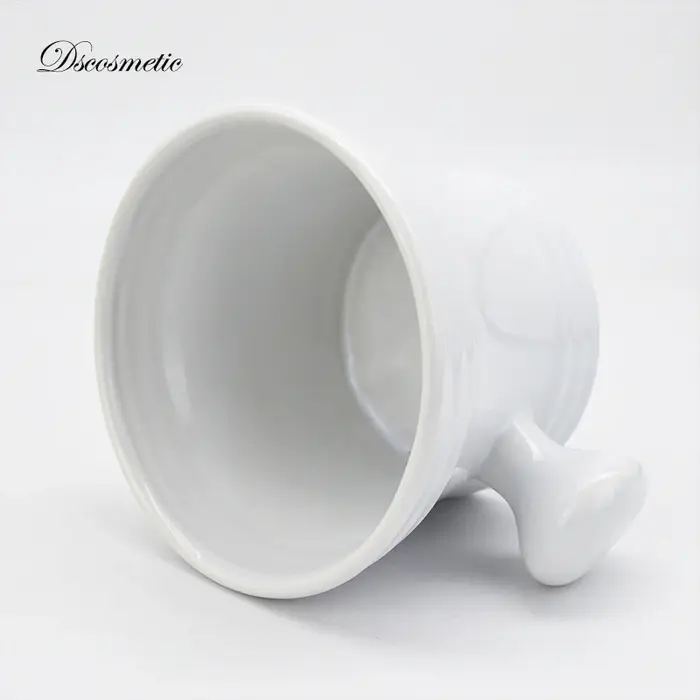 Tasse à raser en céramique, bol à raser pour homme
