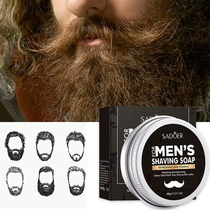 Savon à raser pour hommes 60g