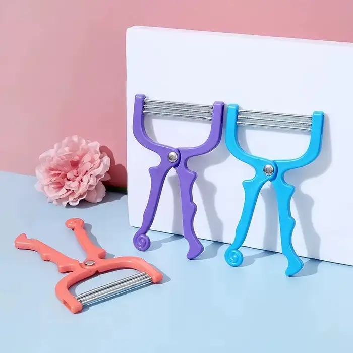 Appareil d'épilation du visage pour une peau lisse