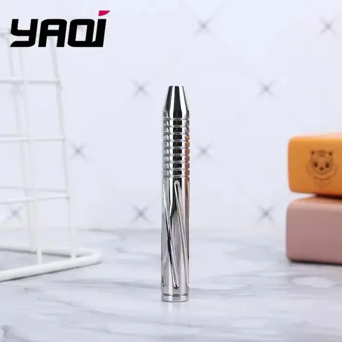 Nouveauté 2026 ! Rasoir de sécurité YAQI BULLET en acier inoxydable poli et laiton pour homme