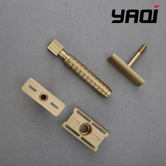 2026 Yaqi Rasoir de sécurité The Final Cut - Brass V2 en laiton pur réglable