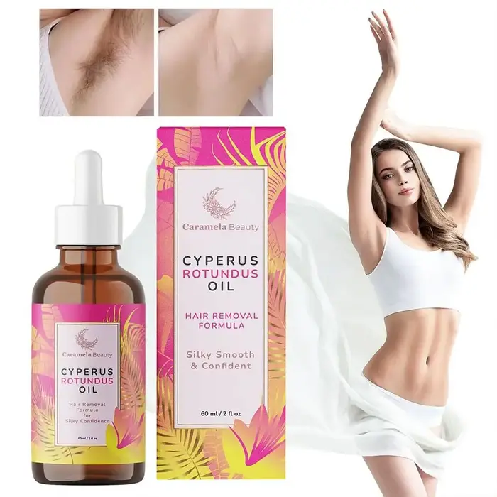 Huile de beauté Caramela pour l'épilation