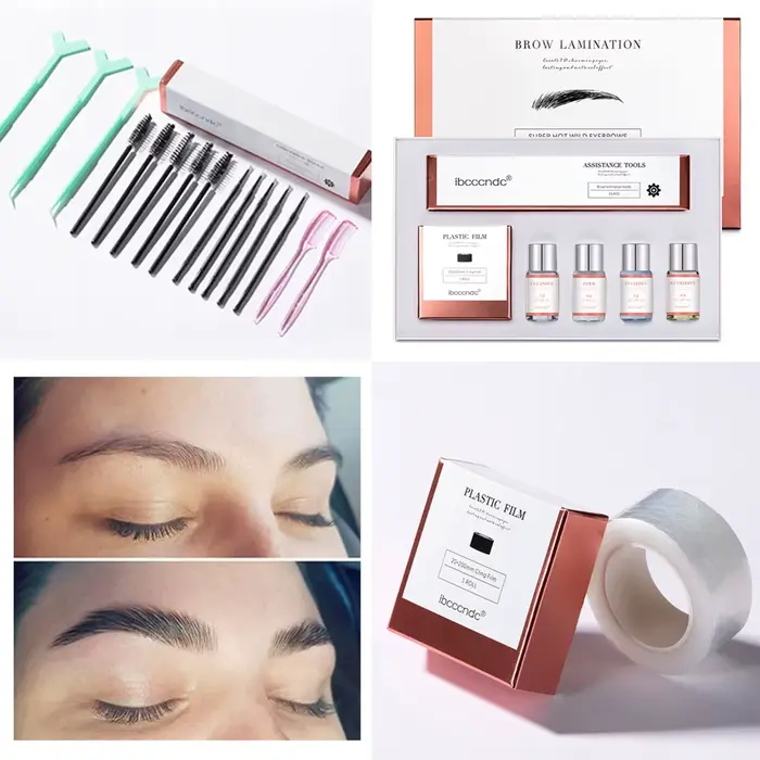 Kit de stratification des sourcils professionnel