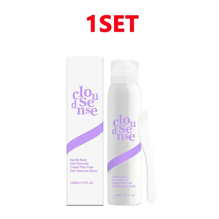 Spray dépilatoire indolore pour tout le corps – Apaise les rougeurs, inhibe la repousse des poils, u