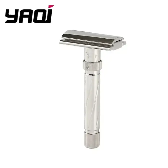 Rasoir de sécurité réglable en acier inoxydable pour homme Yaqi Ultima - Expérience de rasage confortable