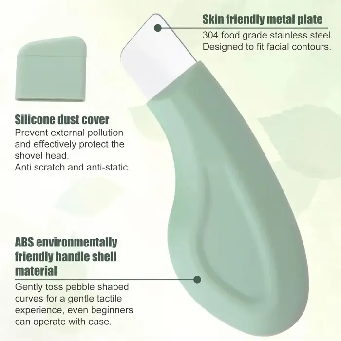 Spatule professionnelle pour nettoyer la peau