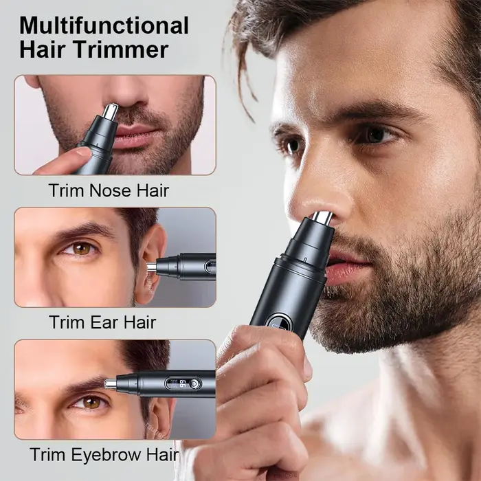 Tondeuse à poils de nez électrique pour hommes