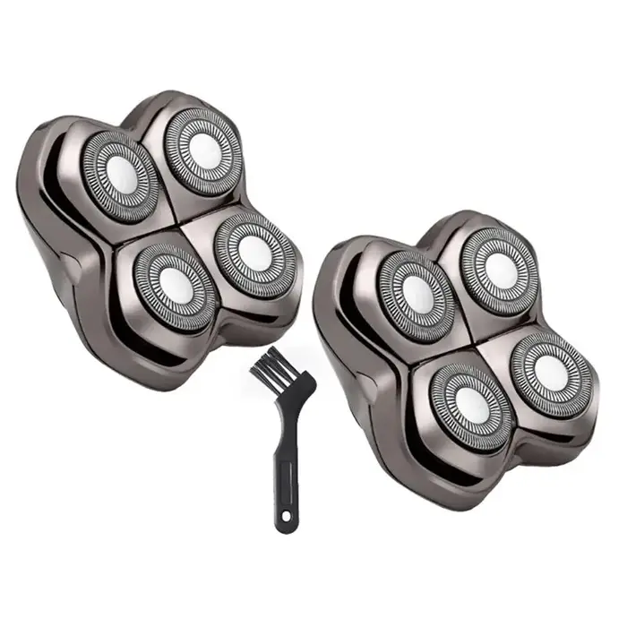 Paquet de 2 têtes de rechange pour rasoir Pro 4, pour Skulls Pitbulls Gold PRO, Silver PRO, Platinum