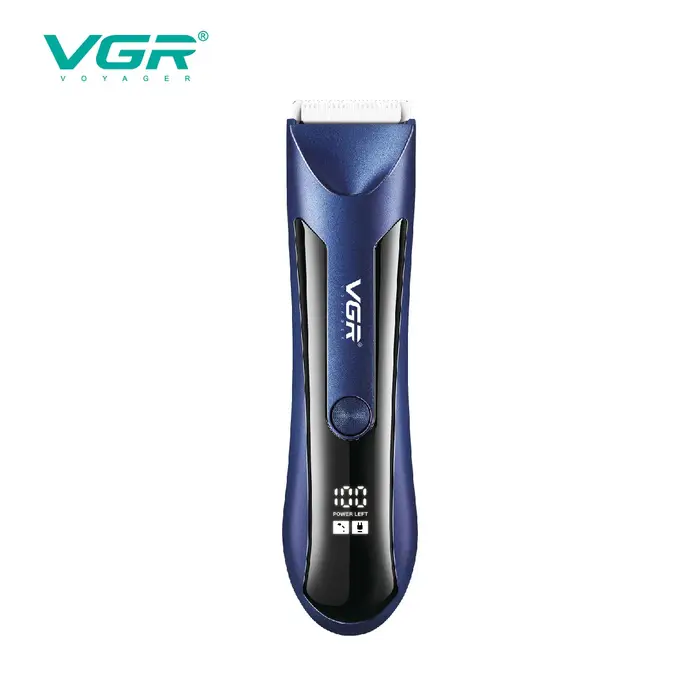VGR 951 tondeuse à cheveux corps aine Rechargeable boule rasoir/tondeuse hommes électrique pubien barbe