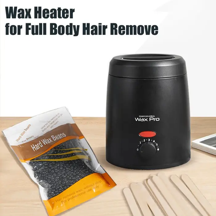 200ml Machine à cire chaude chauffe-cire électrique Pot de paraffine plus chaud épilation