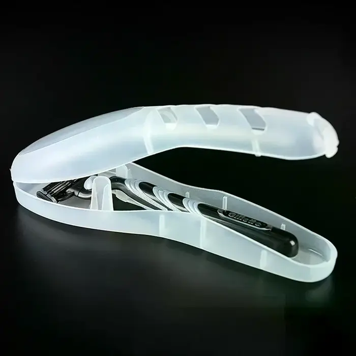 Boîte de rangement pour rasoir Portable pour hommes