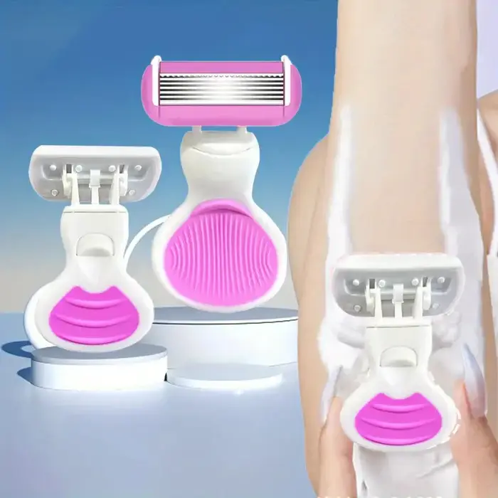 Rasoir de sécurité manuel en acier inoxydable pour femmes
