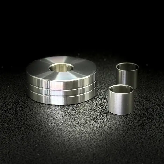 Support de rasoir en acier inoxydable 316L - Usinage CNC, base de rasoir à diamètre variable avec su