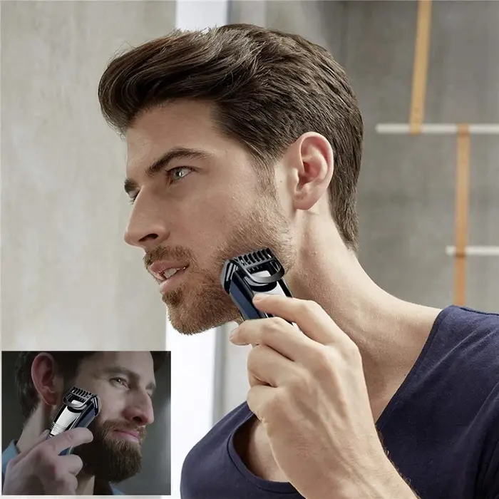 Tondeuse à barbe et cheveux réglable Kemei 0